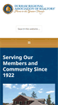 Mobile Screenshot of durhamrealtors.org